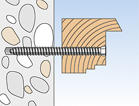 Fischer kozijnschroef FFSZ CK montage - Doe het zelf, Dhz-proshop